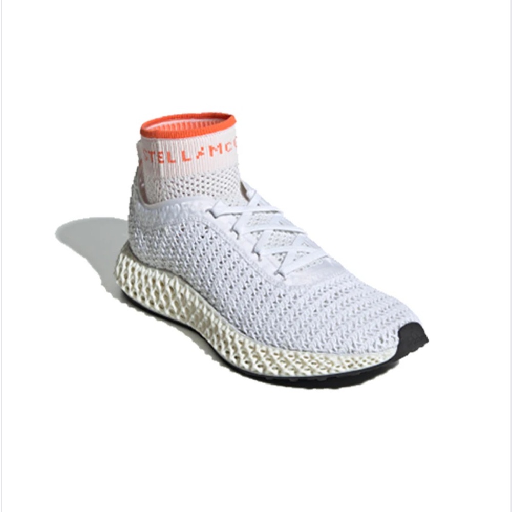 (WMNS) adidas Stella McCartney x Alphaedge 4D
'Core White True Orange'